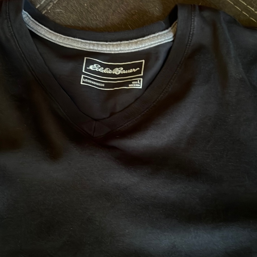 Black tee shirt